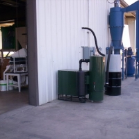 Arco 600 Series stationary unit located outside processing facility. 