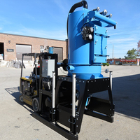 Powerlift Elevator Series in its condensed transport position. 