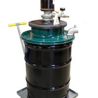 1J55- 55 Gallon Air Operated Vacuum - Single Venturi