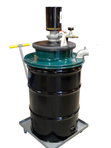 55 gallon wet/dry air operated vacuum